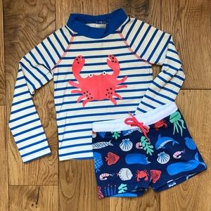 Baby Boden Bathing suit set